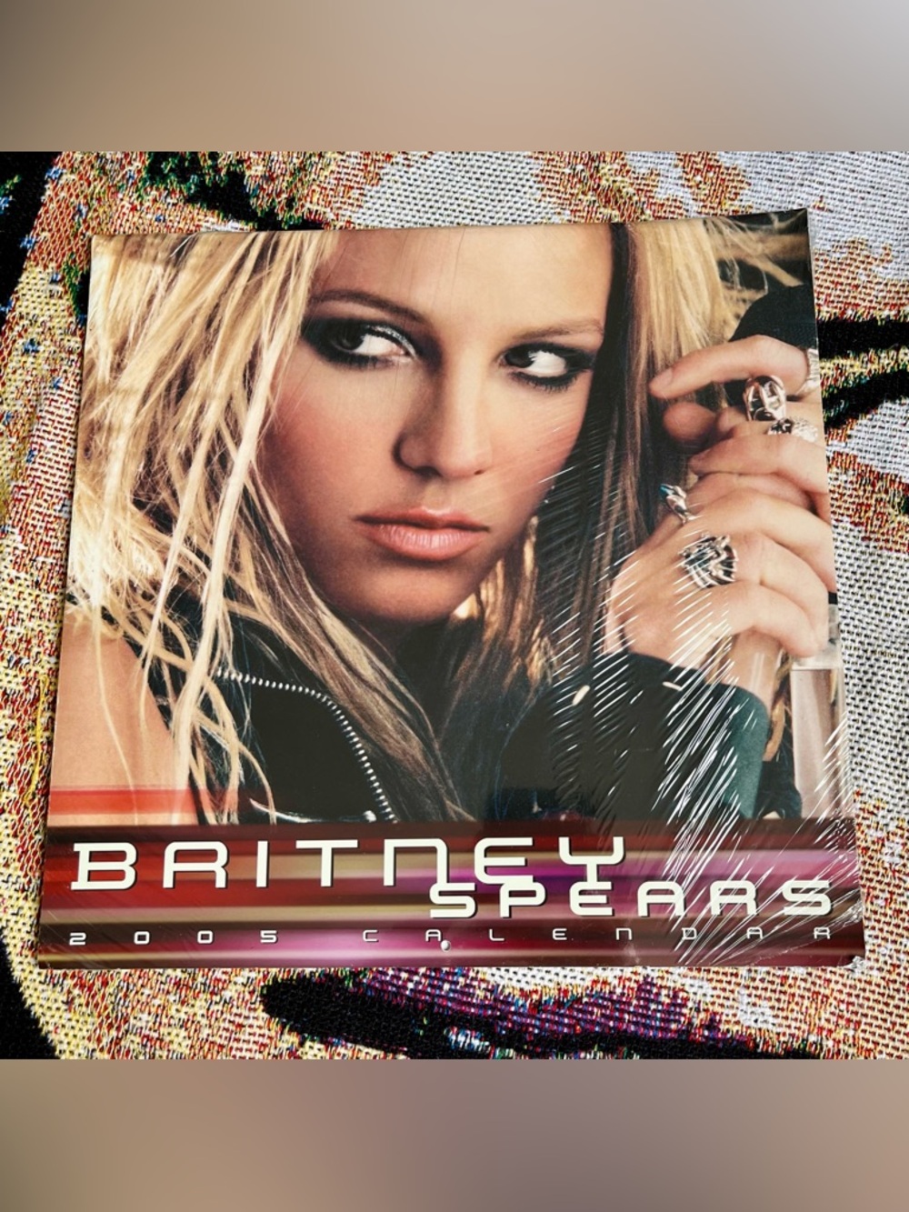 Vintage Y2K Britney Spears 2005 Deadstock Wall Calendar